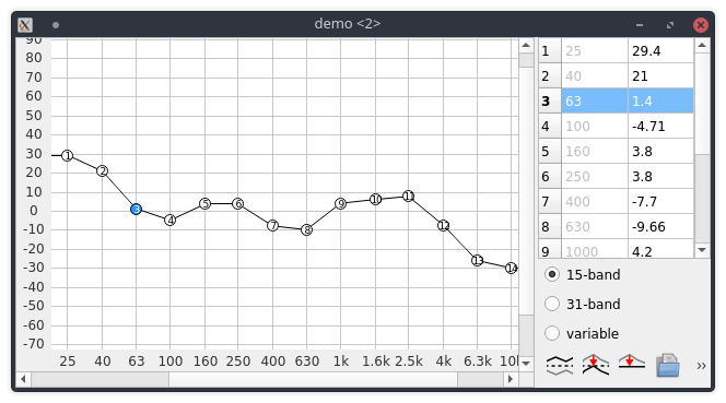 GraphicEQWidget